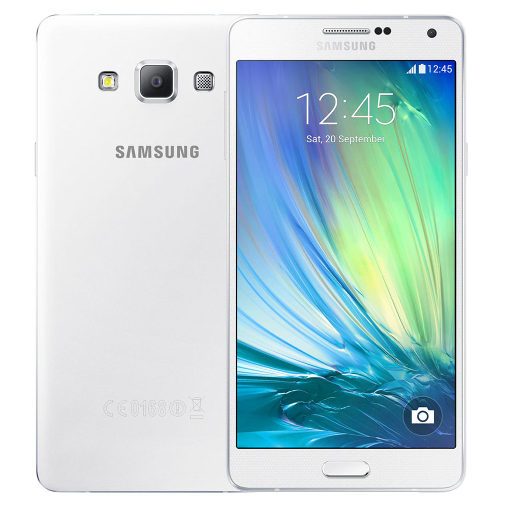 Samsung Galaxy A7 White Smartphone Mobile