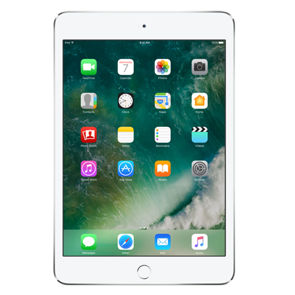 iPad mini 4 Apple iPad mini 4 128GB Silver Tablet | Mobile