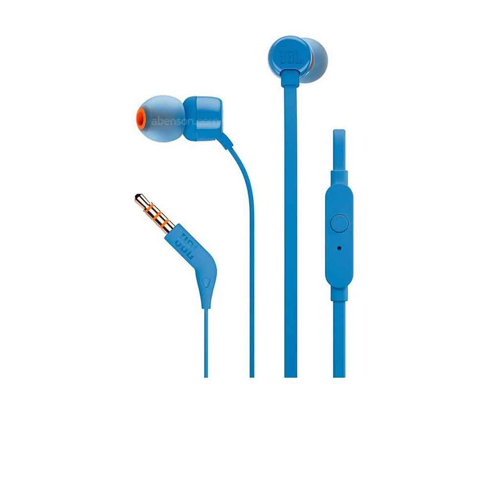 JBL TUNE 110 Blue In-Ear Headphones Home Entertainment