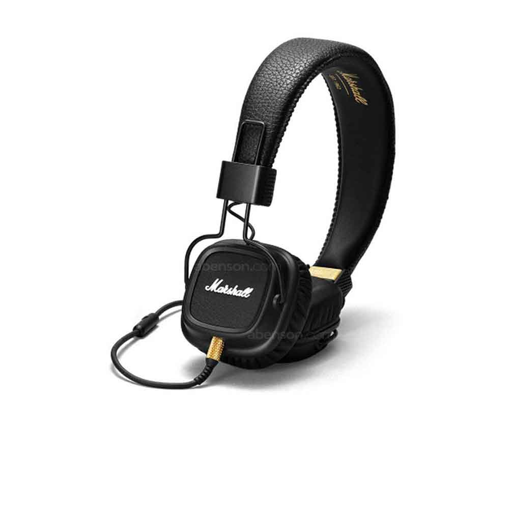 Marshall Major II Black Wired Headphones | Home Entertainment