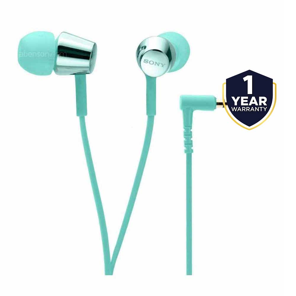 Sony MDR-EX155AP Light Blue In-Ear Headphones | Personal Audio