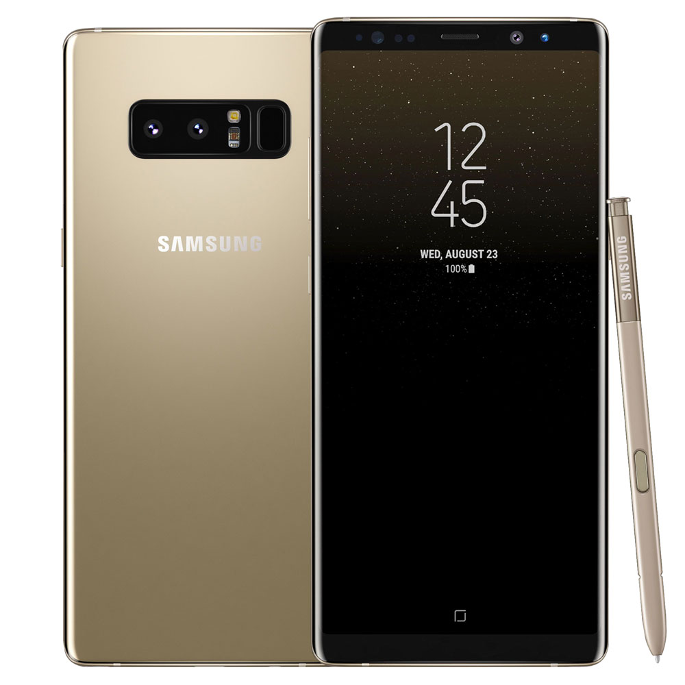 Samsung Galaxy Note8 Maple Gold Smartphone | Mobile | Abenson.com