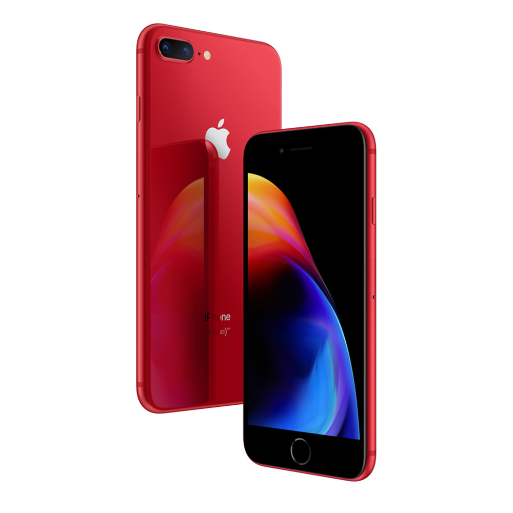 iPhone 8Plus (PRODUCT)RED 256GB 画面にひびあり iPhone 8 Plus (赤) 画面ひび割れあり 256GB