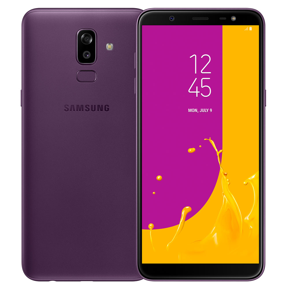 Samsung Galaxy J8 Purple Smartphone Mobile