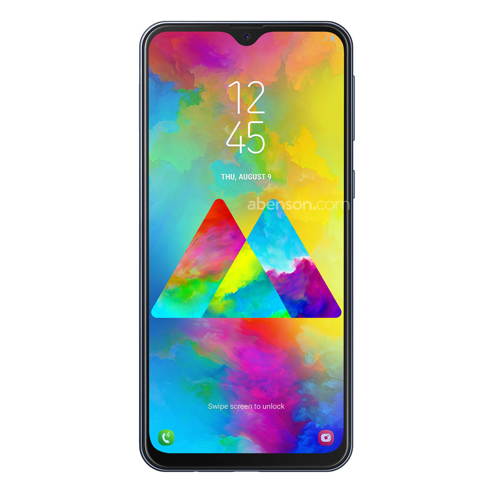 Samsung Galaxy M20 Charcoal Black Smartphone Mobile