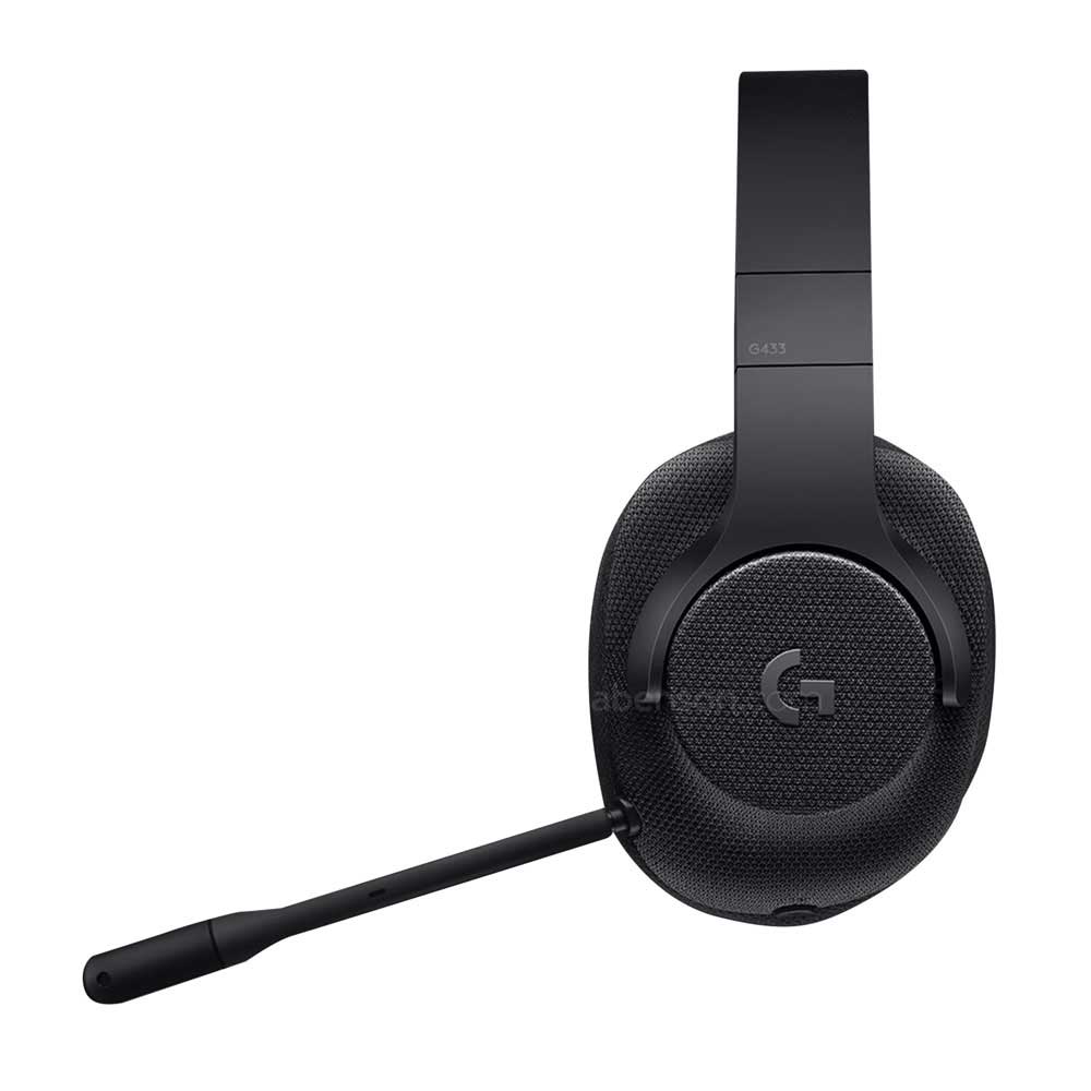 Logitech G433 7.1 Wired Surround Sound Gaming Headset Black