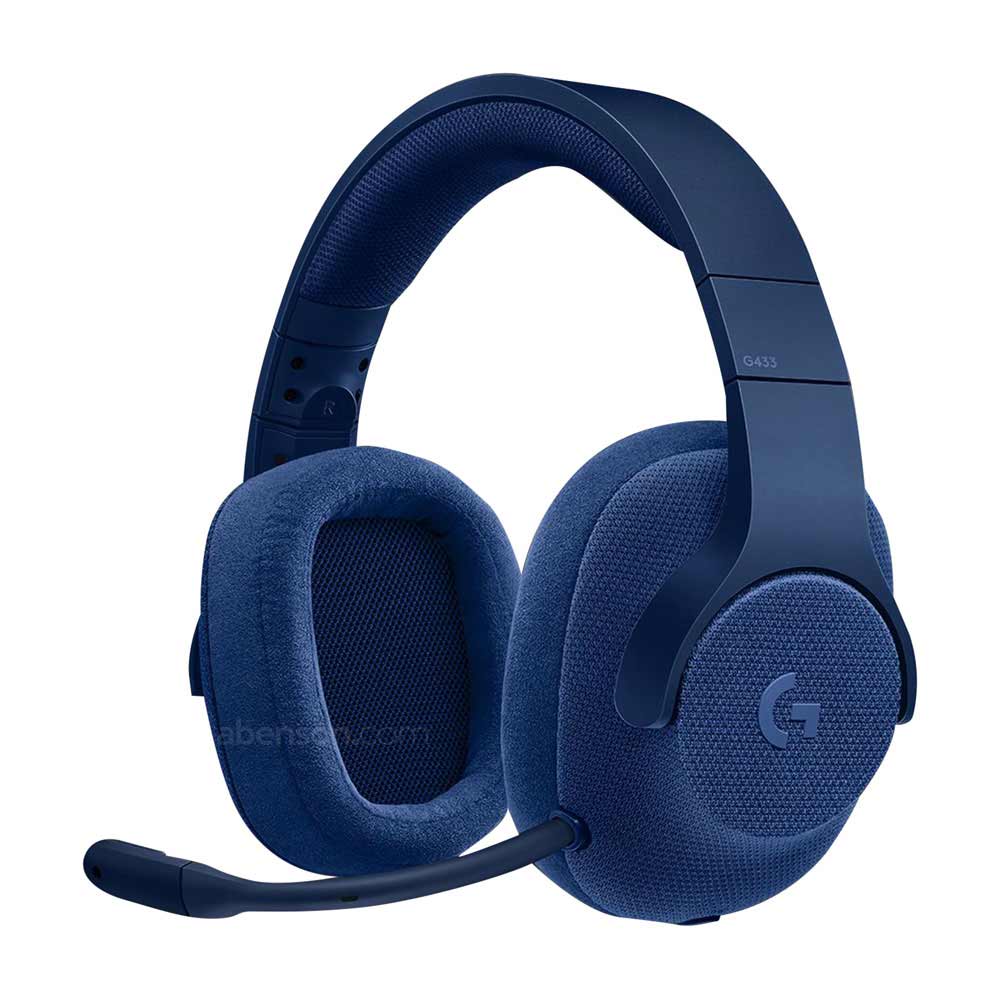 Logitech G433 Blue Gaming Headset Gaming Computers and