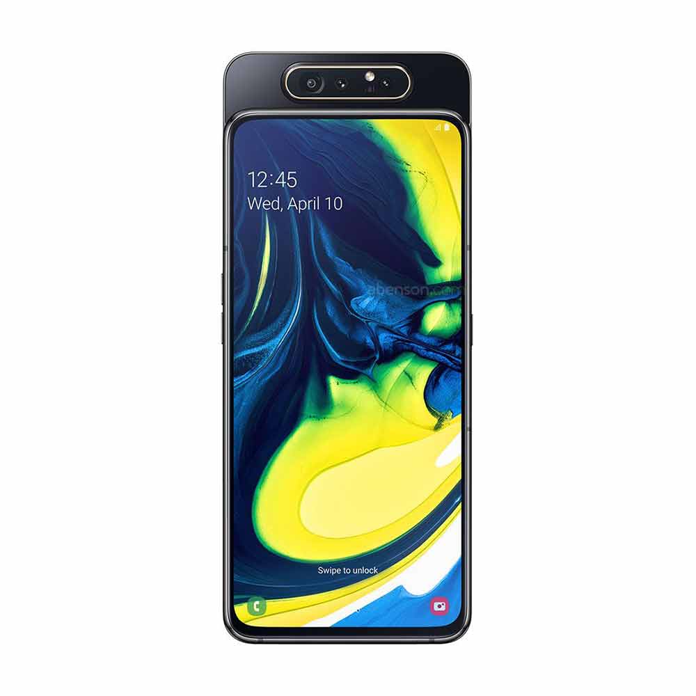 Samsung Galaxy A80 Phantom Black Smartphone | Mobile | Abenson.com