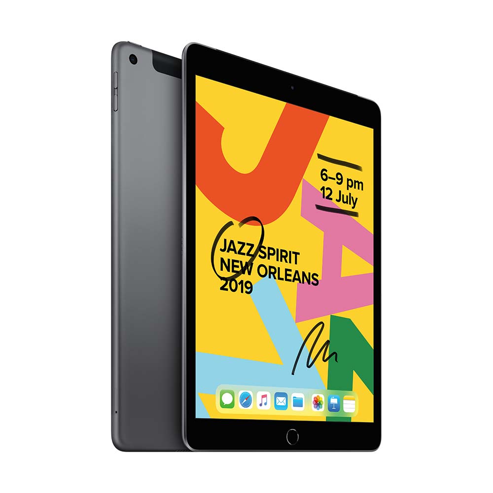 Apple iPad (7th Generation) Cellular 32GB Space Gray Tablet
