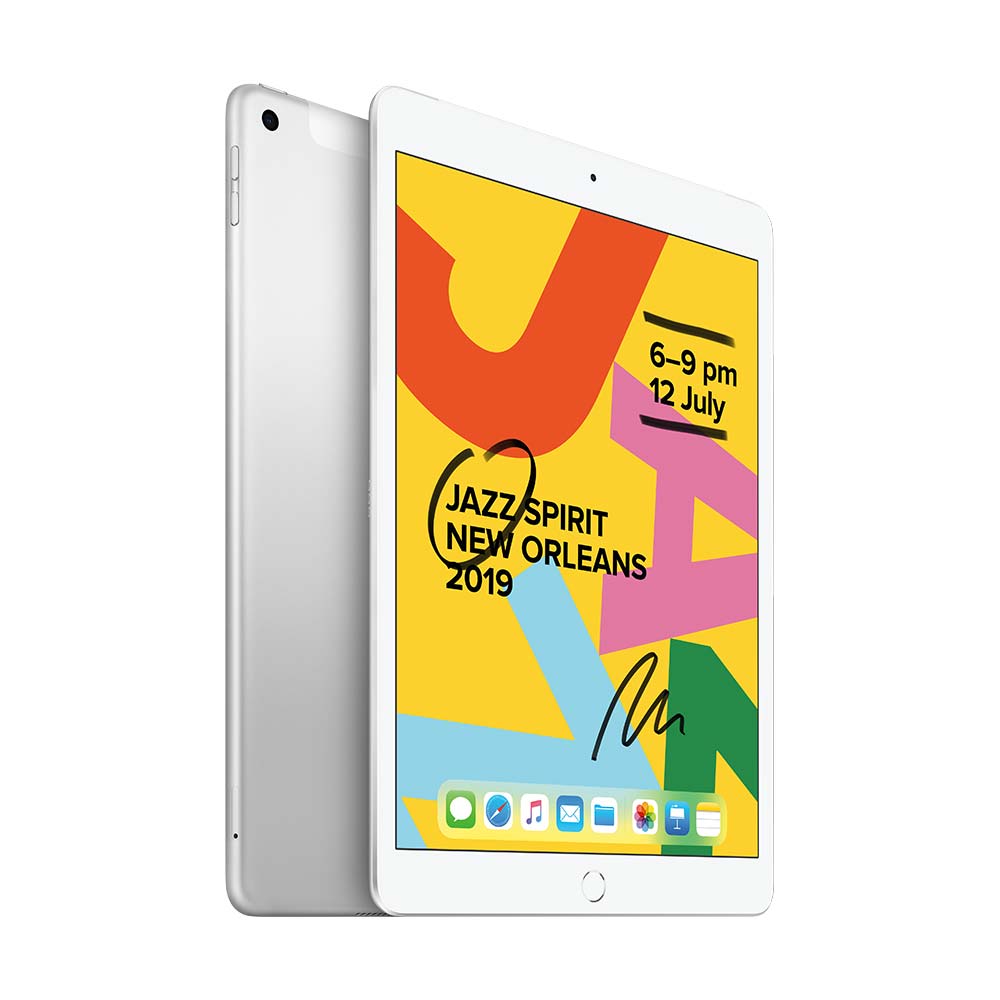 Apple iPad (7th Generation) Cellular 32GB Silver Tablet | Mobile