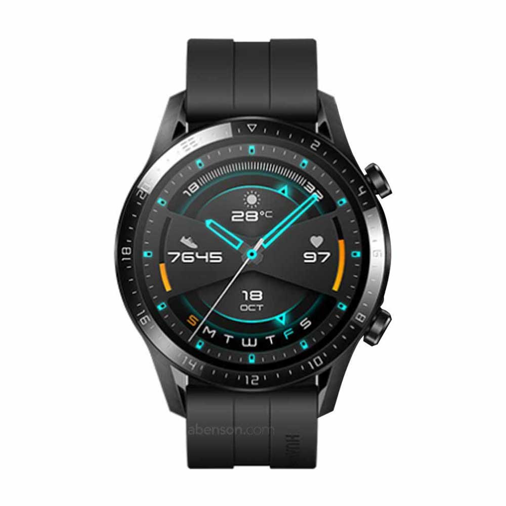 送料込⭐︎HUAWEI WATCH GT 2 46MM SPO… Huawei Watch GT 2 Sport 46mm Matte Black Smartwatch | Wearables