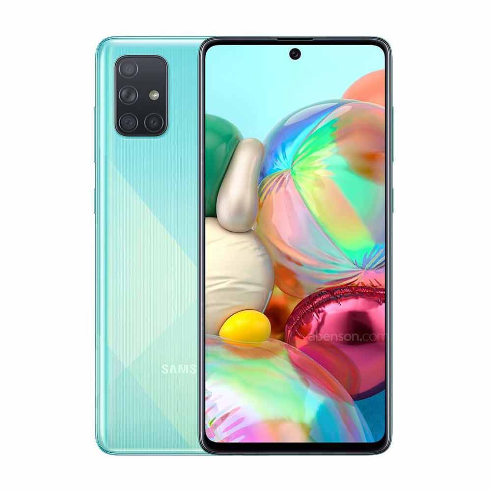 Samsung Galaxy A71 Prism Crush Blue Smartphone Mobile