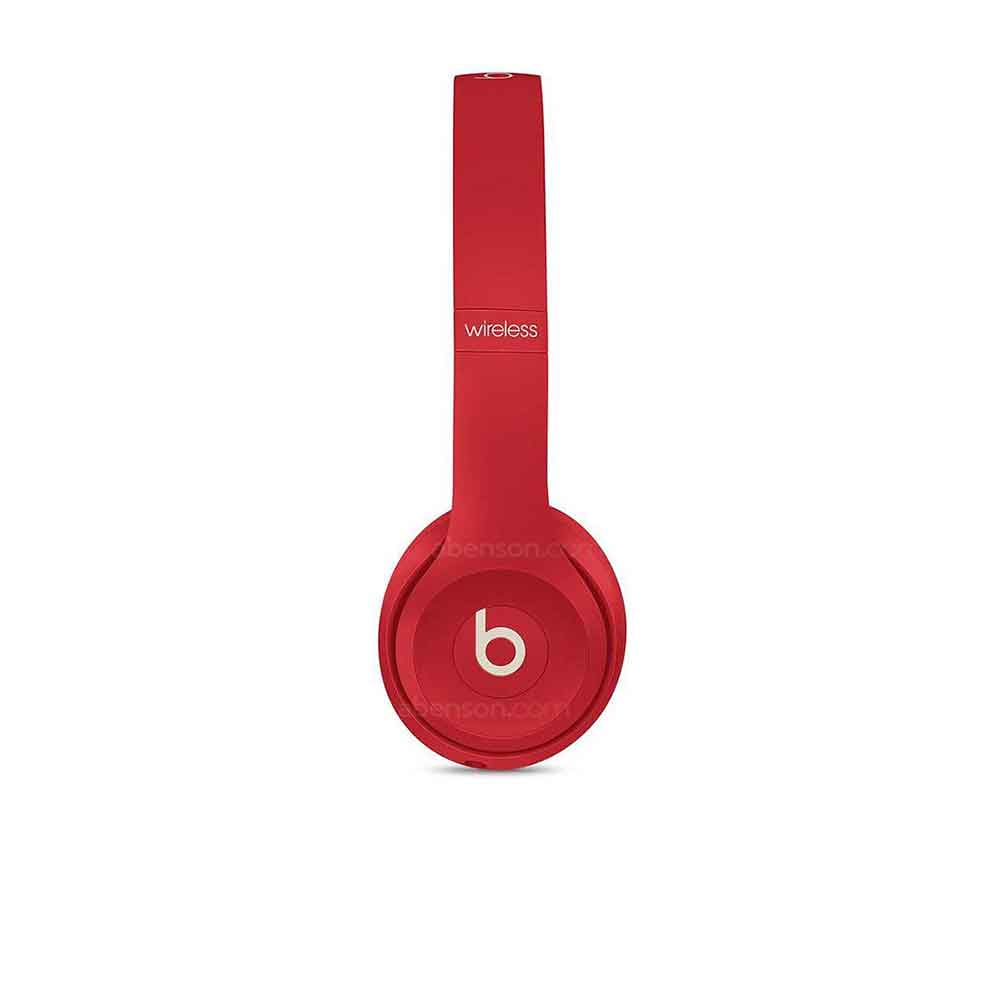 Beats Solo3 Wireless Headphones - Beats Club Collection - Club Red