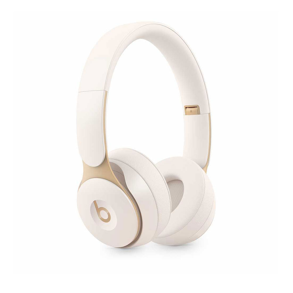 【販売終了品】Beats Solo Pro ホワイト Beats Solo Pro Wireless Noise Cancelling Headphones - Ivory