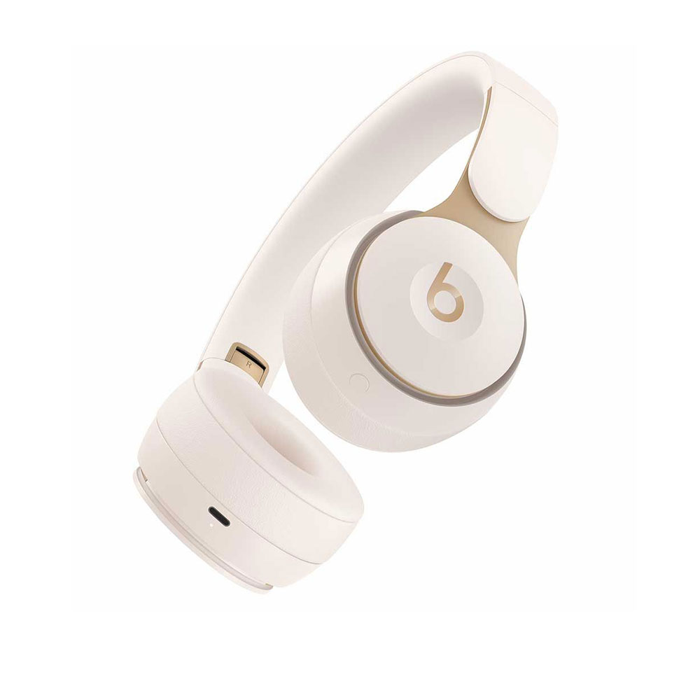 Beats Solo Pro Wireless Noise Cancelling Headphones Ivory