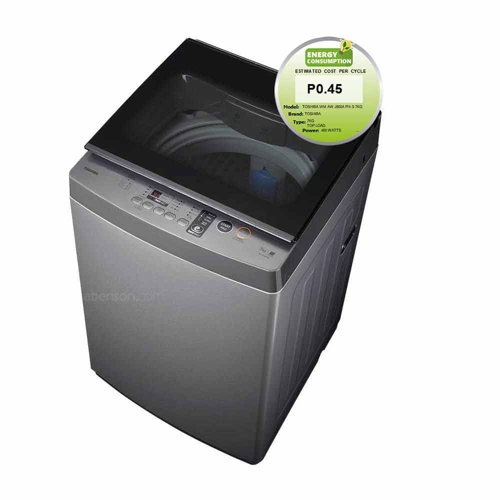 Toshiba AW J800A PH-S Fully Auto Top Load Washer | Toshiba Washing