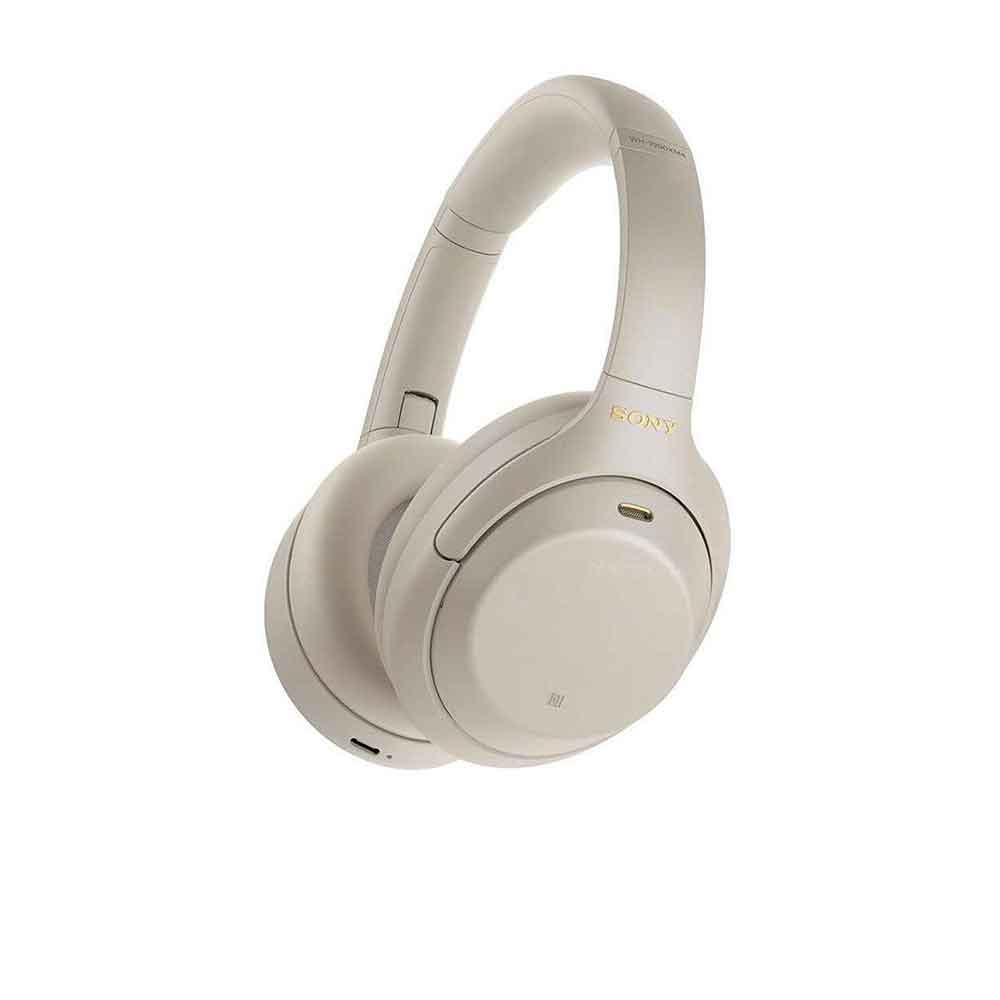 Sony WH-1000XM4 Silver Wireless Noise-Cancelling Headphones Home