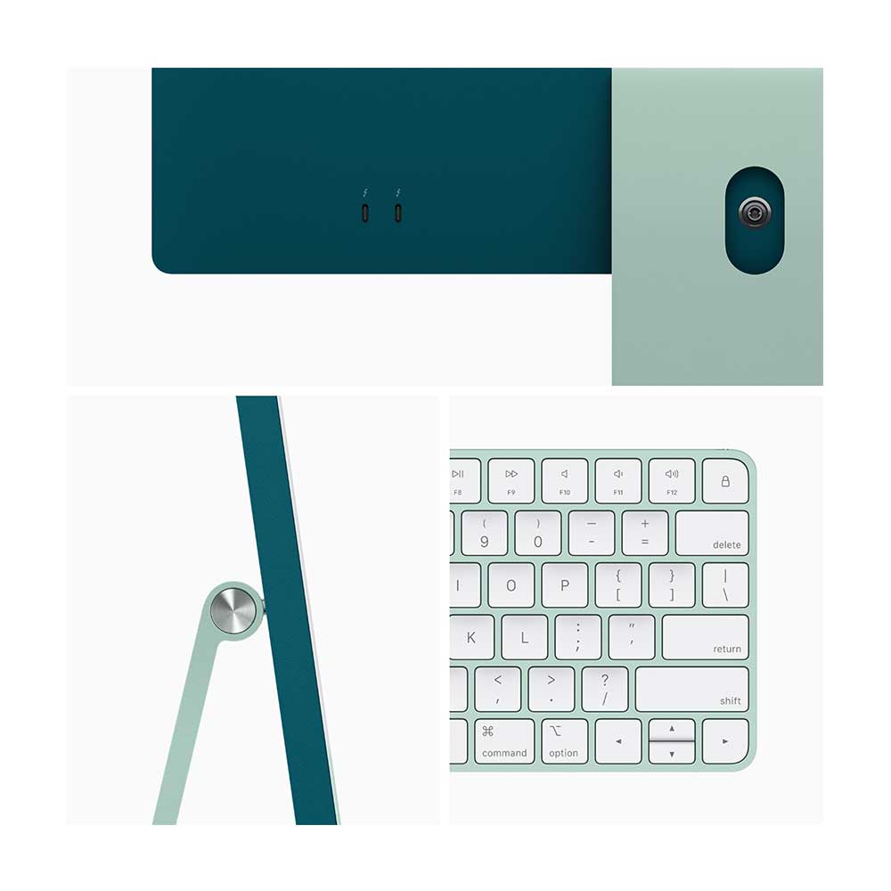 Apple iMac (4.5K Retina, 24-inch, 2021) MJV83PP/A Green Desktop