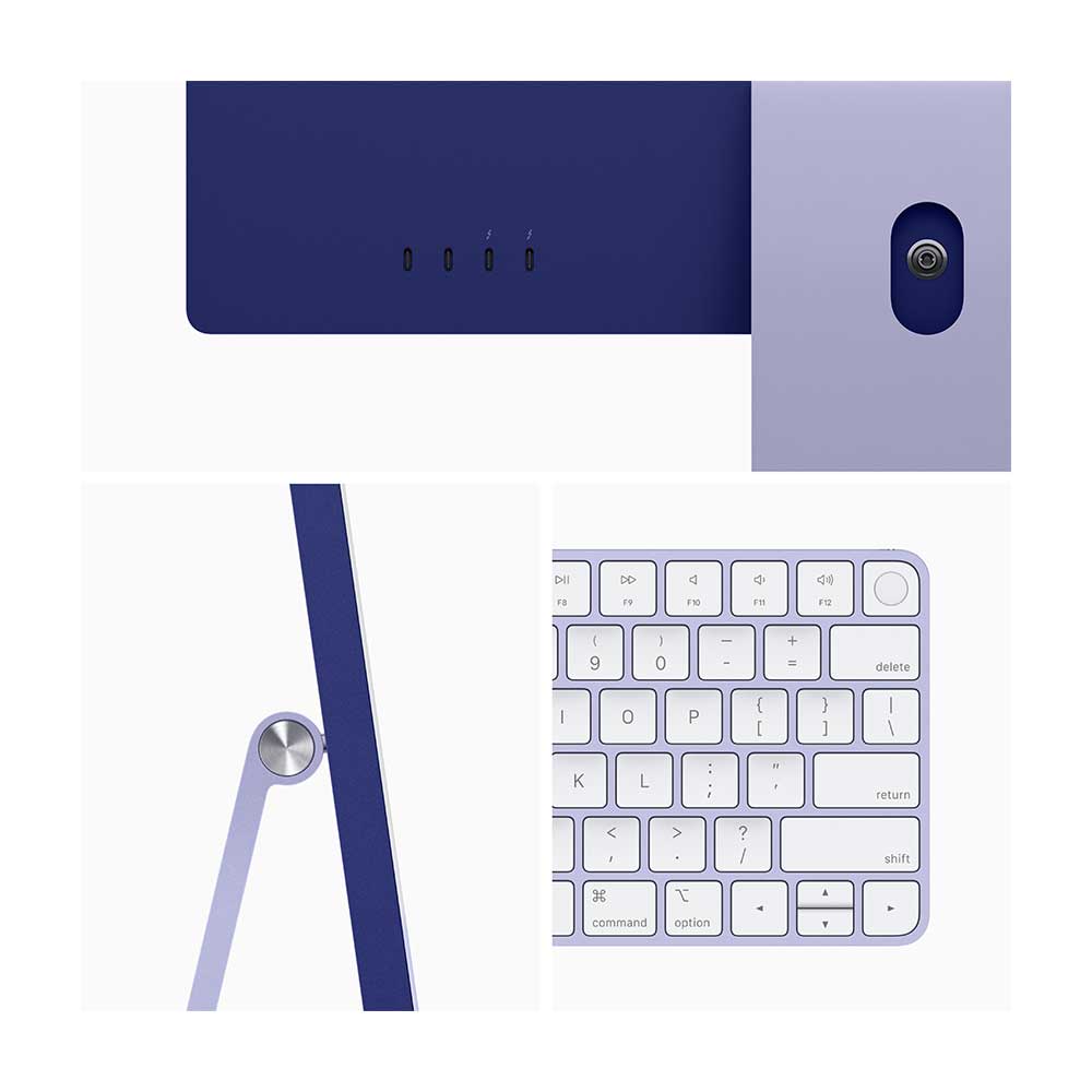 Apple iMac (4.5K Retina, 24-inch, 2021) Z131 Purple Desktop