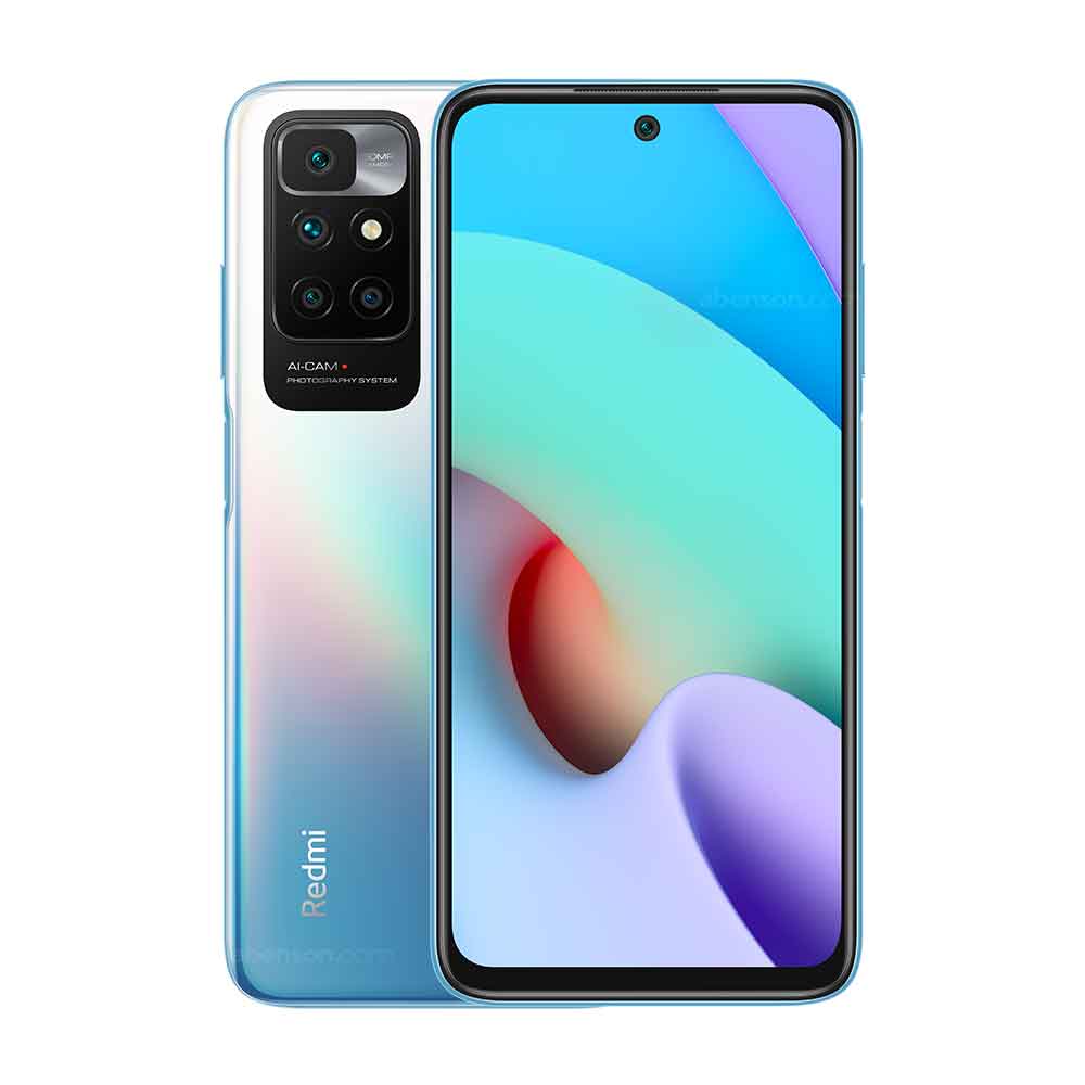 Xiaomi Redmi 10 (6GB + 128GB) Sea Blue Smartphone | Mobile