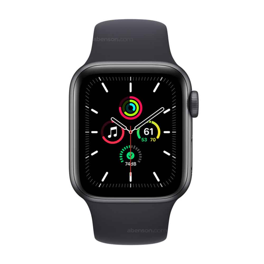 Apple watch SE Space grey 40mm ブラックバンド