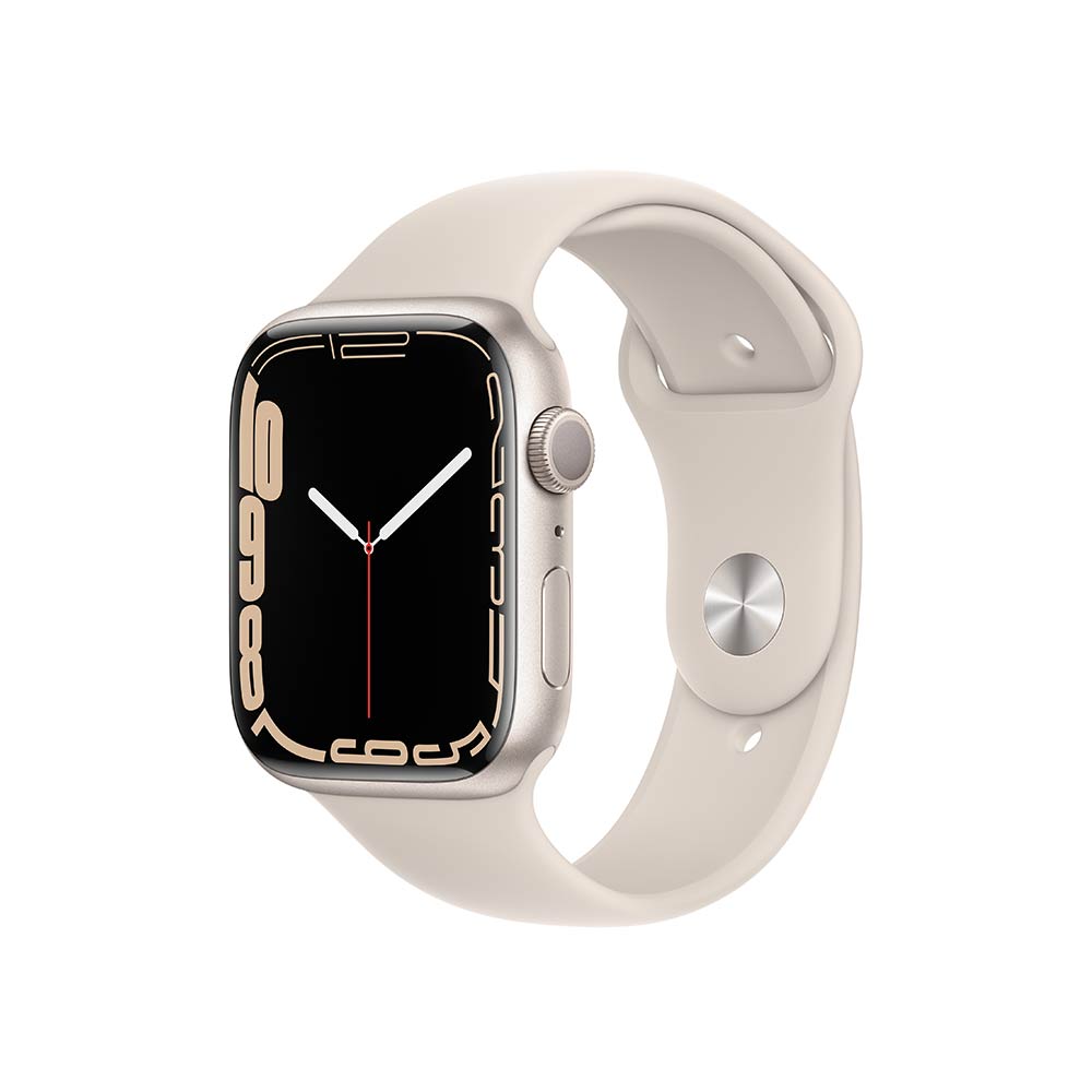 Apple Watch シリーズ7 45m Starlight GPS Apple Watch Series 7 GPS Starlight 45mm Aluminum Case with