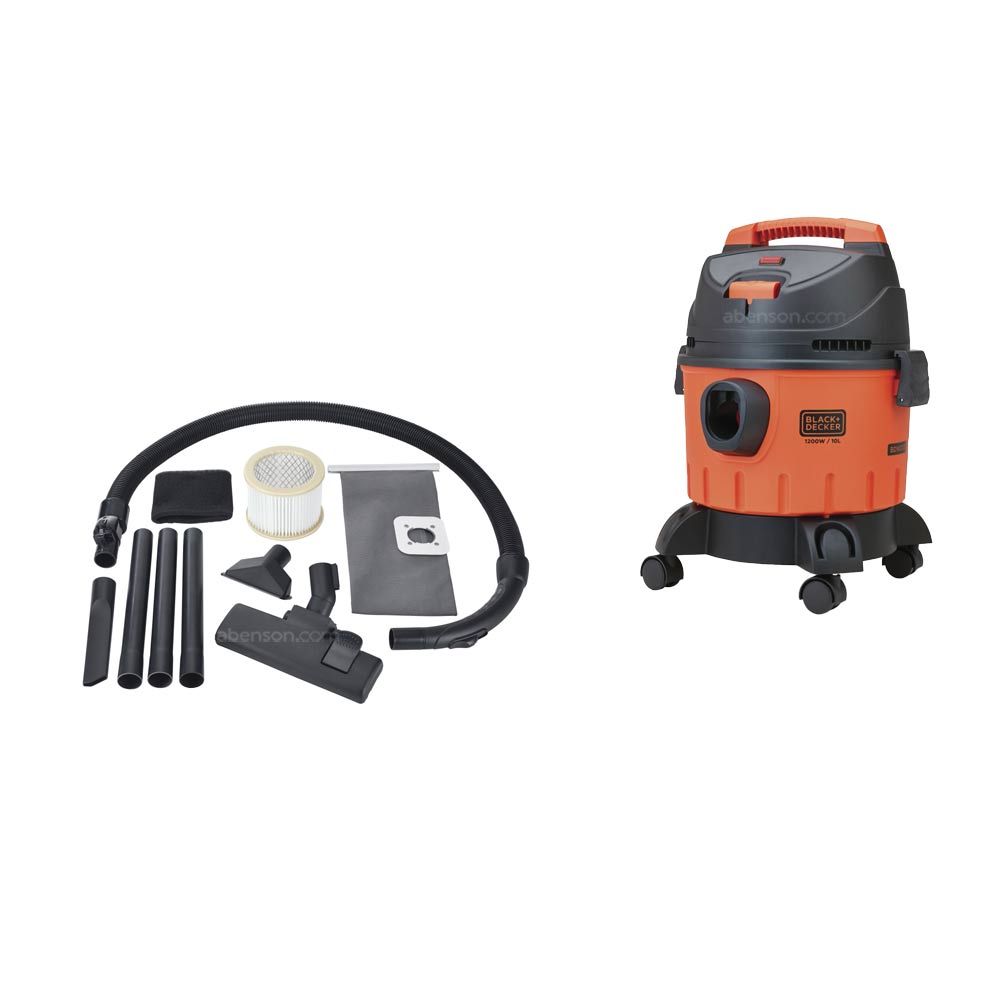 Black Decker BDWD10 B1 Wet and Dry Vacuum Cleaner Cleaning and