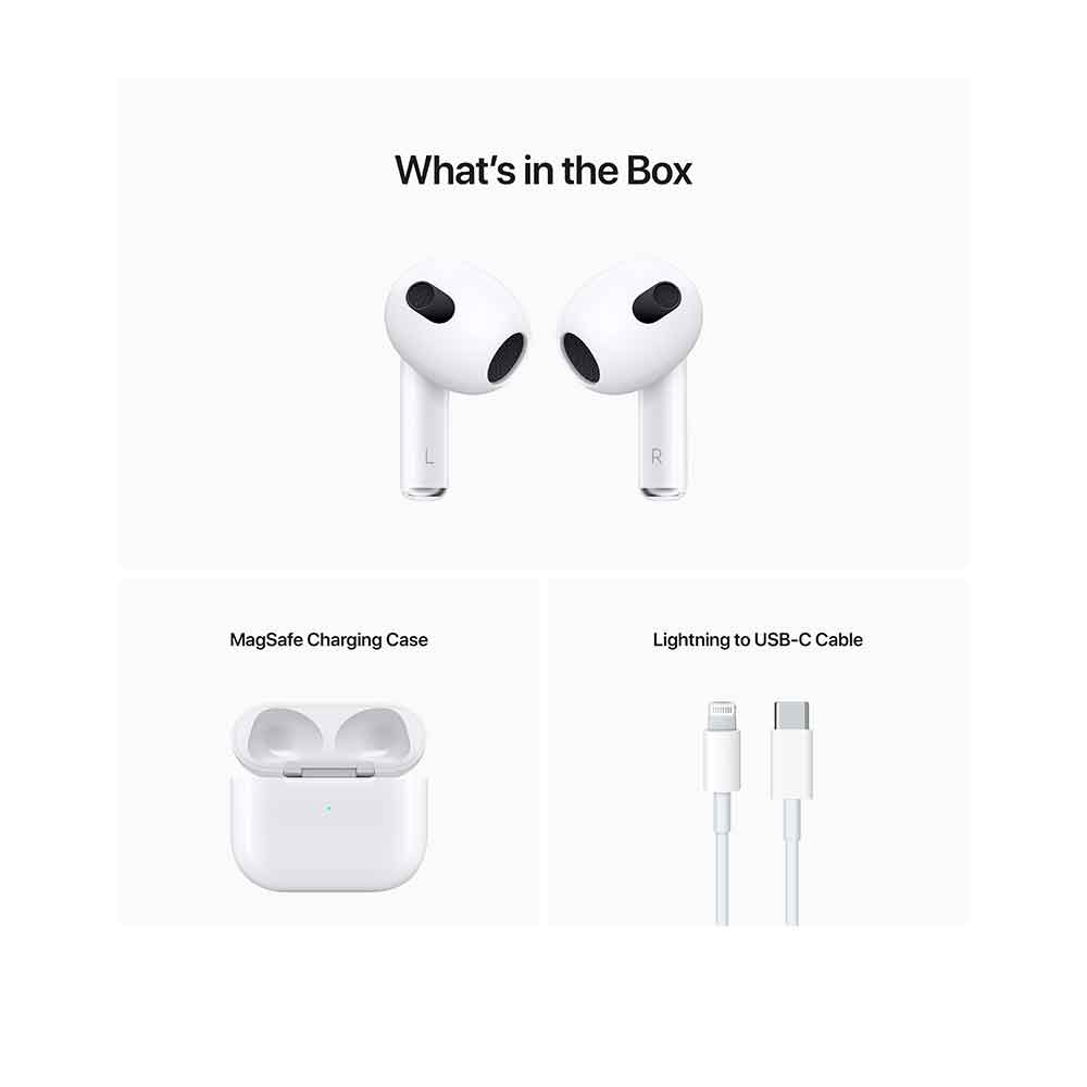 Apple AirPods (3rd Generation) with MagSafe Charging Case Wireless