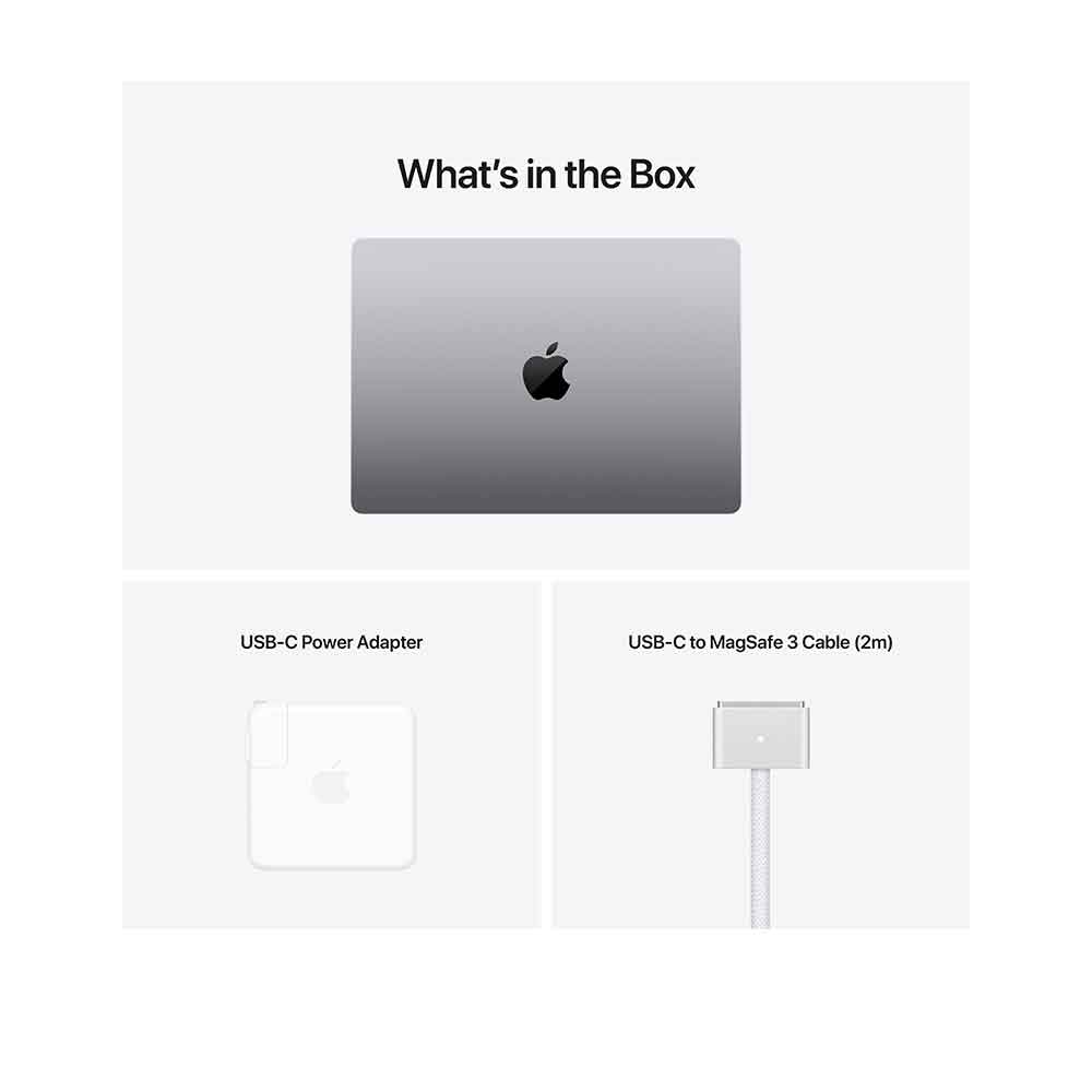 Apple MacBook Pro (14-inch, M1 Pro, 2021) MKGP3 Space Gray Laptop