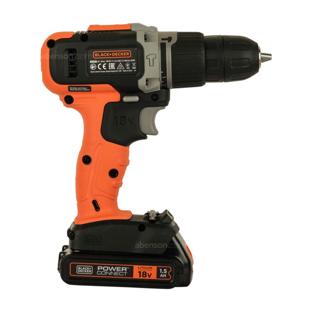 Black Decker BCD003C1 B1 Cordless Hammer Drill Power Tools