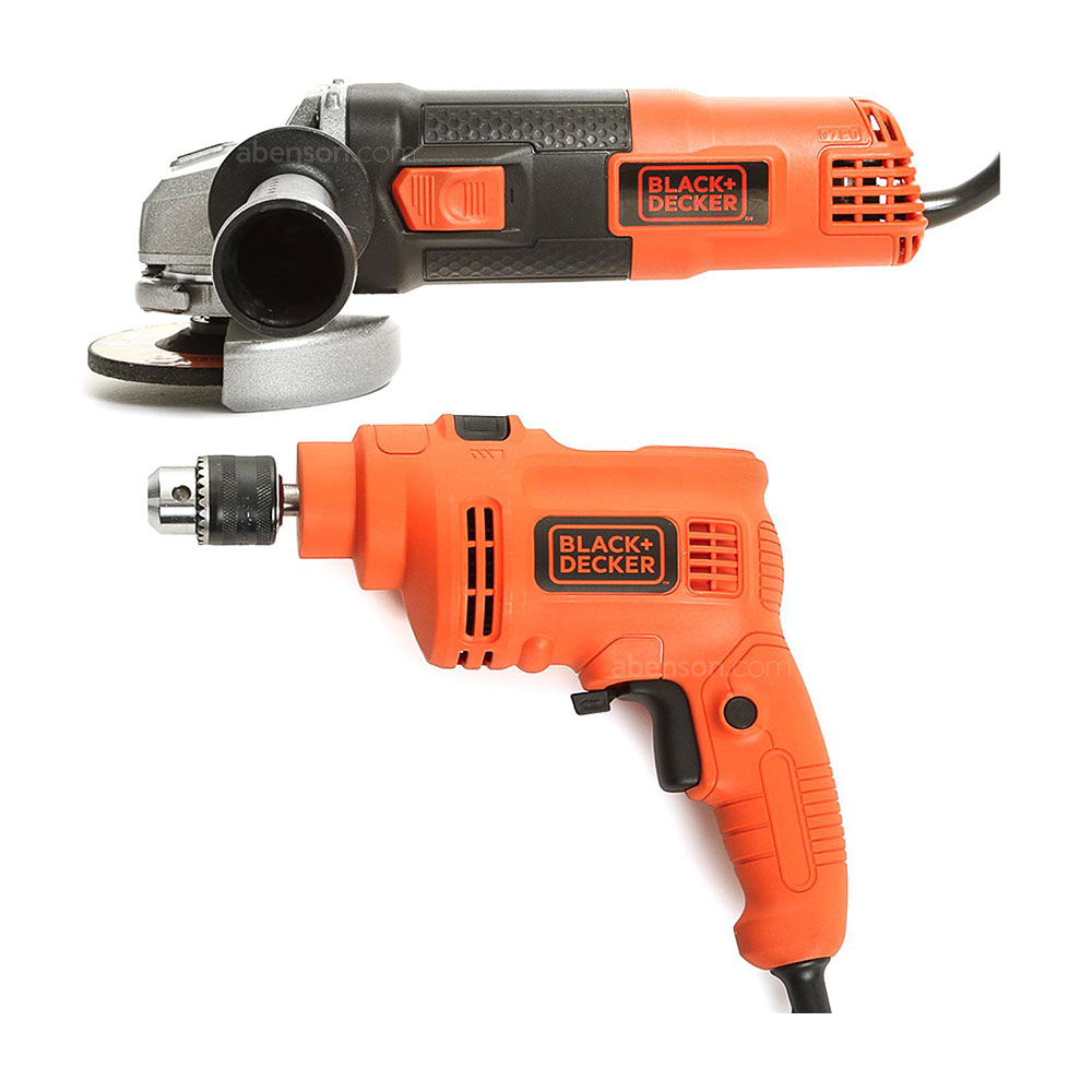 Black Decker Hammer Drill and Grinder TP555G720 B1 Combo Power