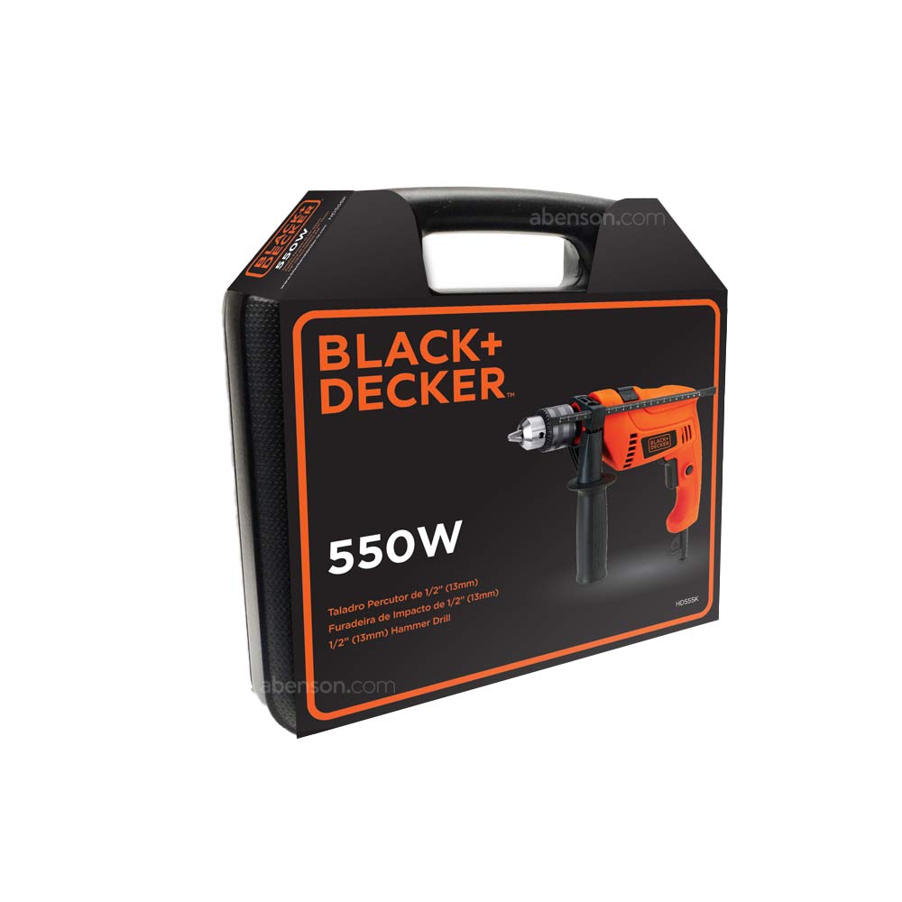 Black & decker 550w best sale hammer drill