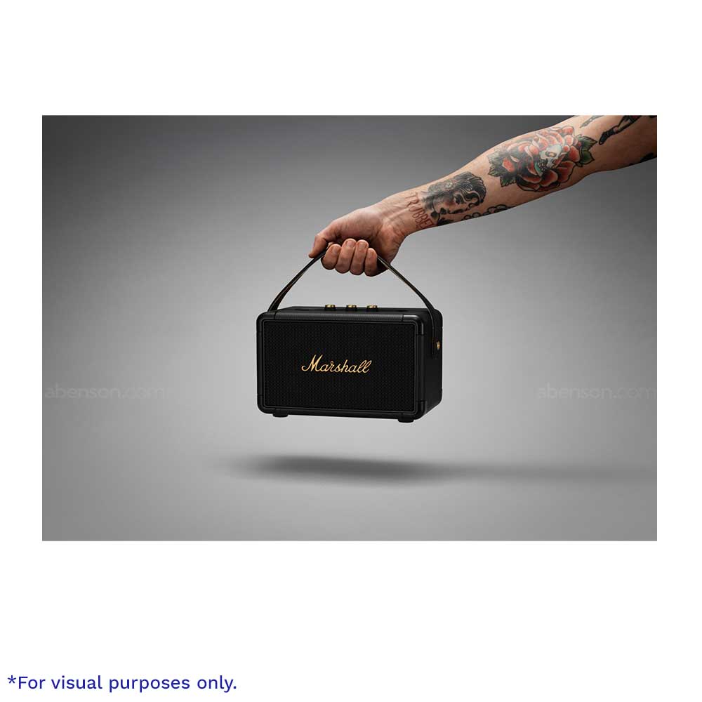 Marshall Kilburn II Black and Brass Bluetooth Speaker | Home