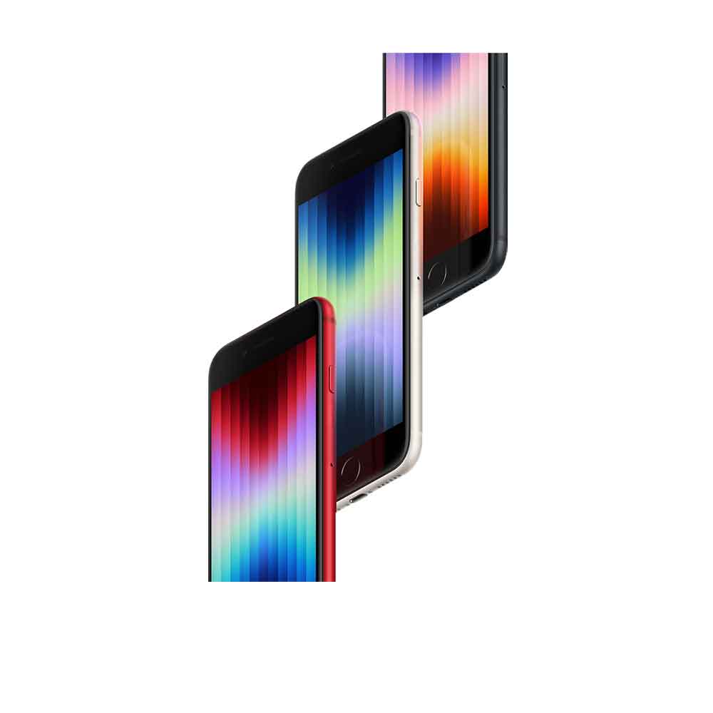 SIMフリー iPhone SE 3 スターライト 128GB ガラスフィルム ケース付き