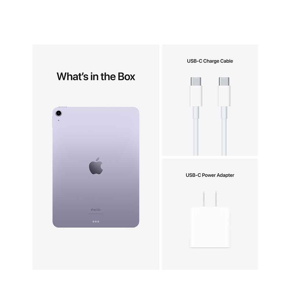 Apple iPad Air (5th Gen) Wi-Fi 256GB Purple Tablet | Mobile