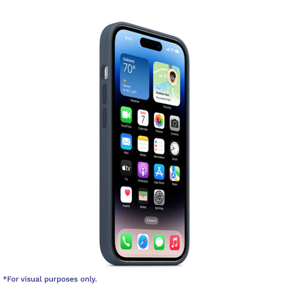 Apple iPhone 14 Pro Max Silicone Case with MagSafe Storm Blue