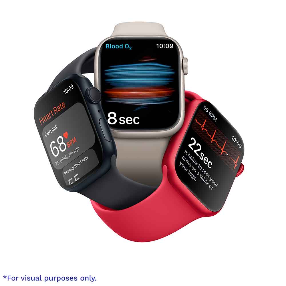 Apple Watch Series 8 GPS Midnight 45mm Aluminum Case with Midnight