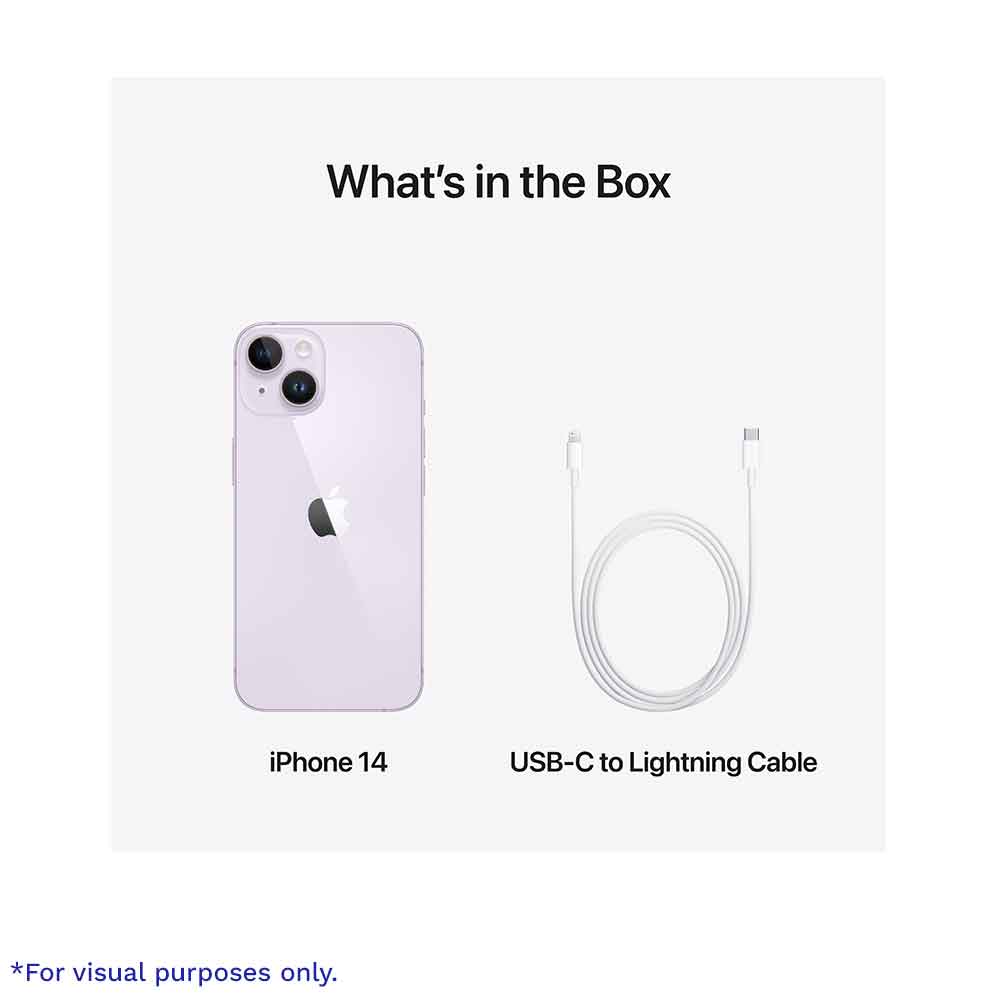 Apple iPhone 14 128GB Purple Smartphone | Mobile | Abenson.com