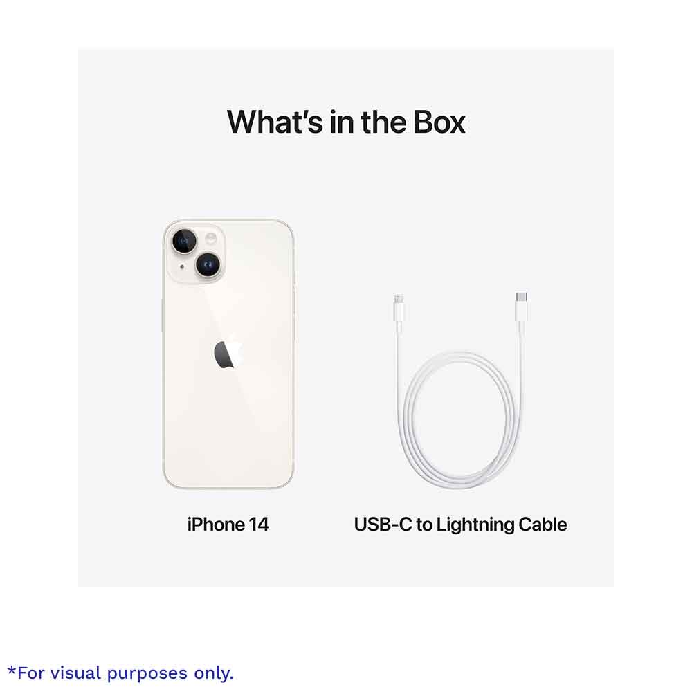 Apple iPhone 14 256GB Starlight Smartphone | Mobile | Abenson.com