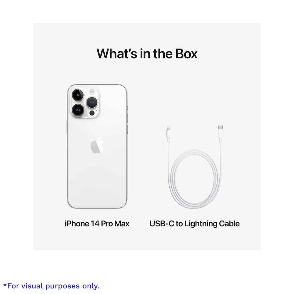 Apple iPhone 14 Pro Max 256GB Silver Smartphone | Mobile | Abenson.com