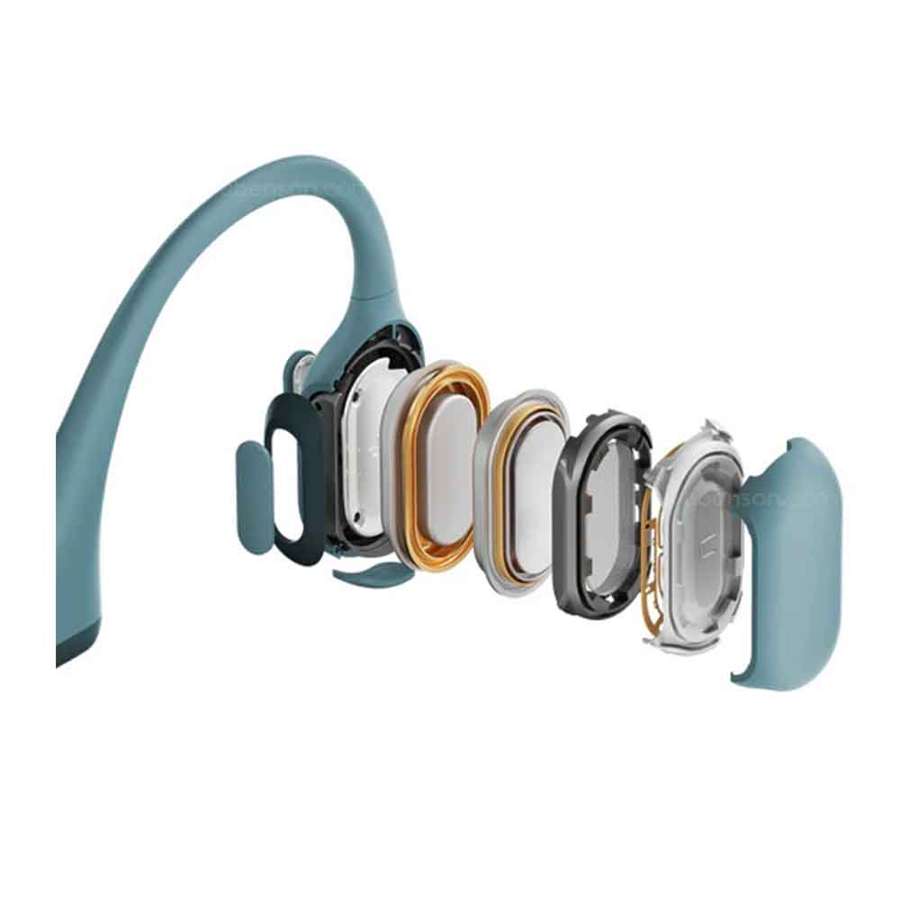 Shokz OpenRun Pro Blue Wireless On-Ear Headphones | Personal Audio