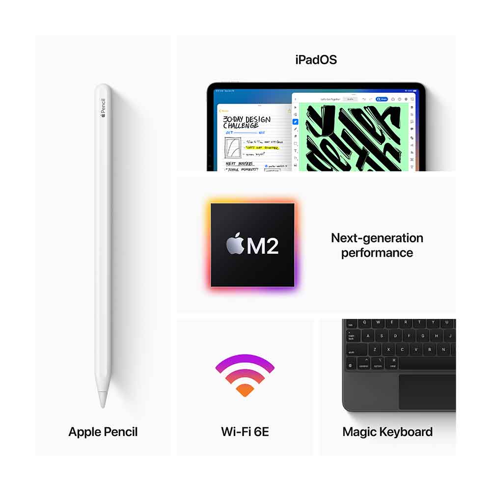 Apple iPad Pro 12.9-inch (6th Generation) Wi-Fi 128GB Space Gray