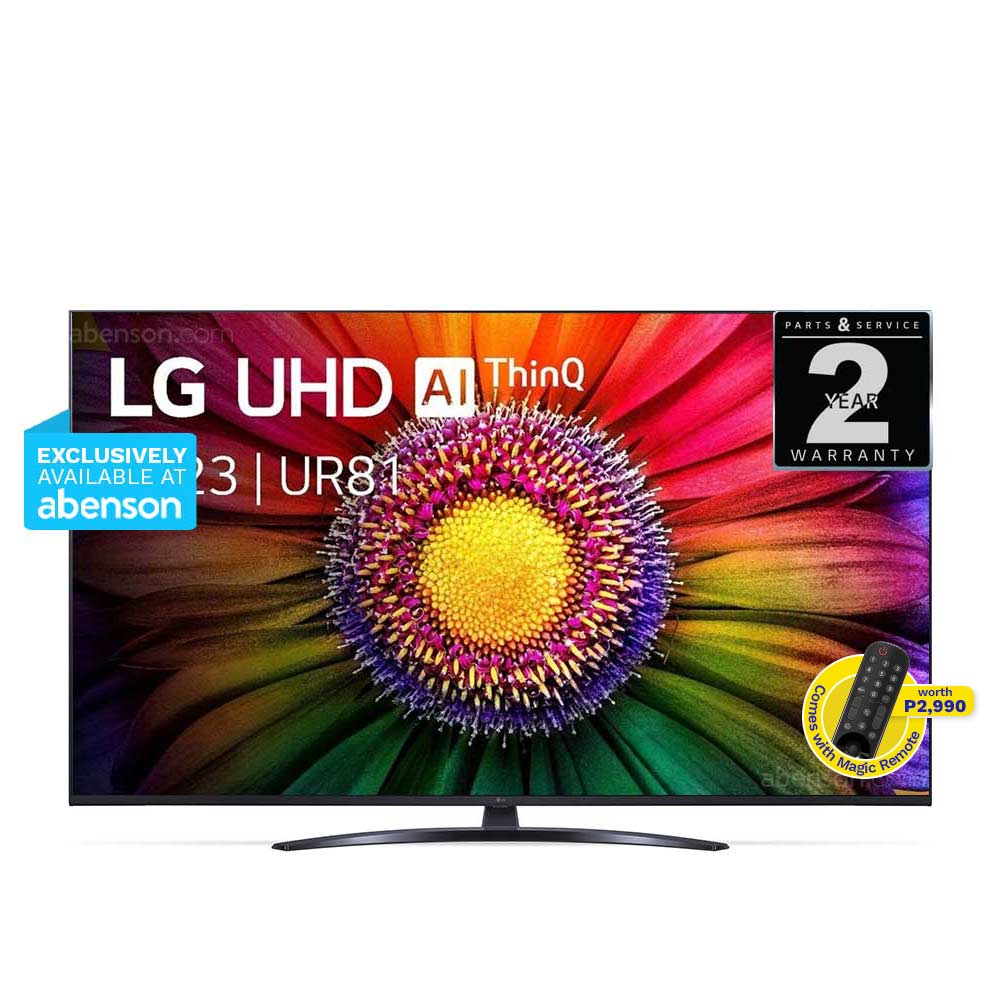 LG UHD 65UR8150PSB 4K Ultra HD Smart TV | Television | Abenson.com