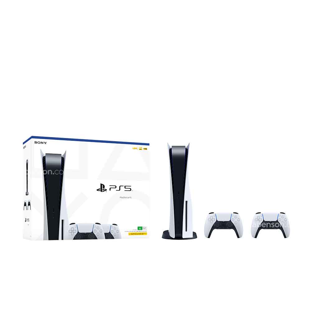 Sony PlayStation PS5 Console Two DualSense Wireless Controller