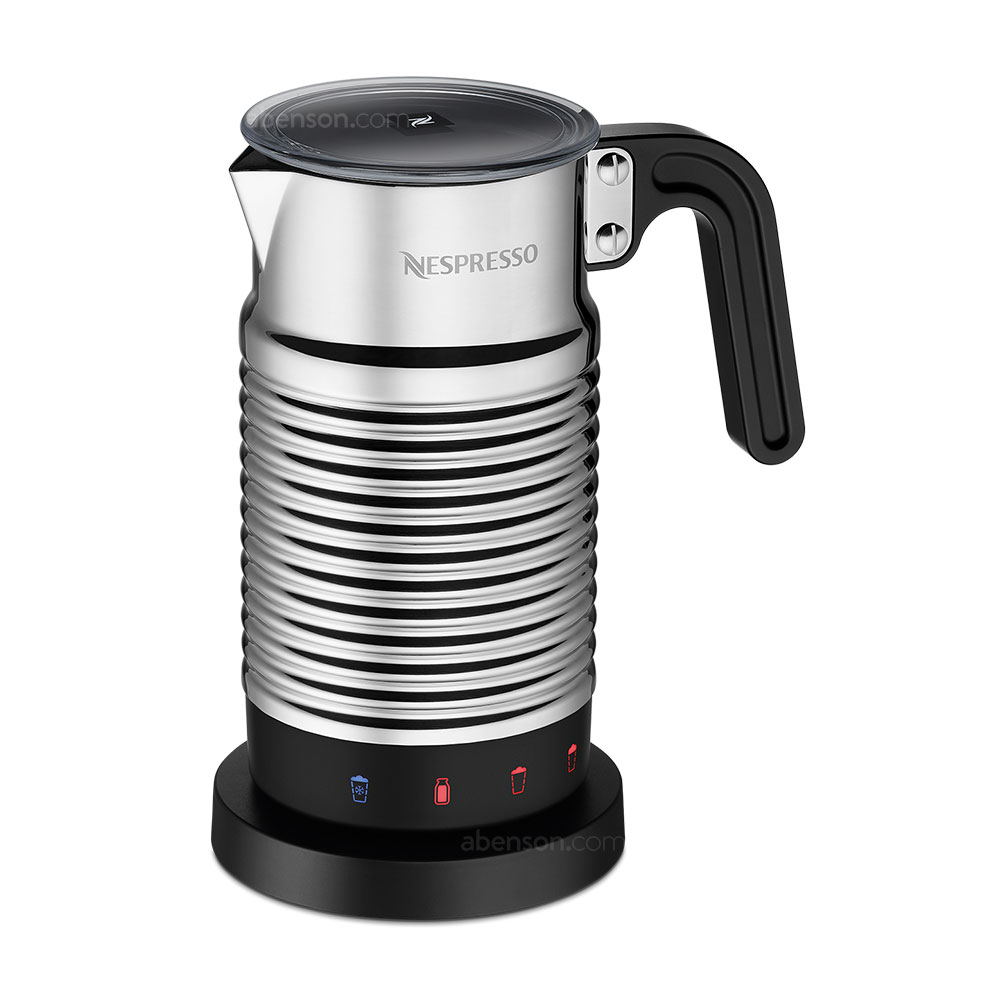 Nespresso Aeroccino Silver Milk Frother Food and Beverage