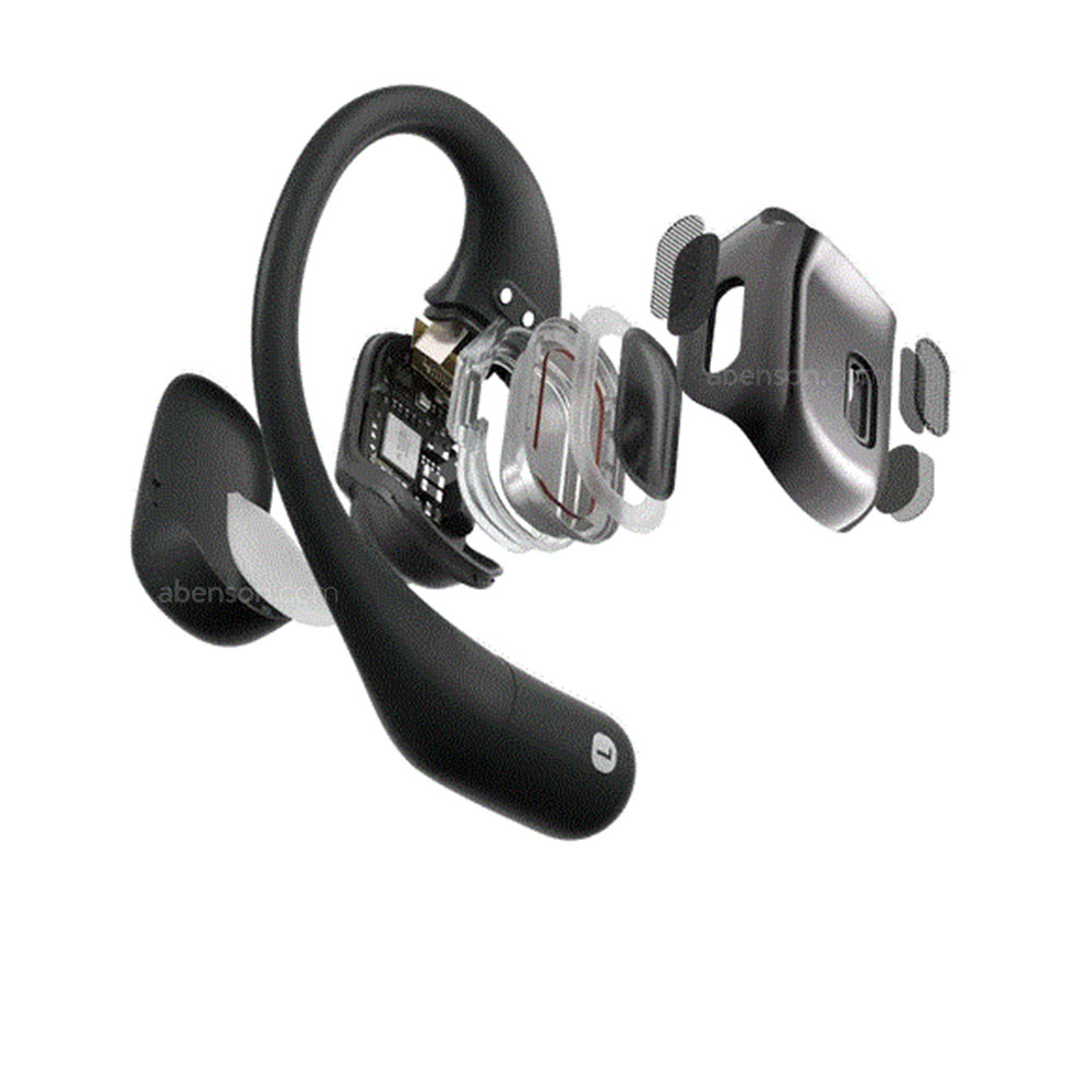 Shokz OpenFit Black Wireless Earbuds | Personal Audio | Computers