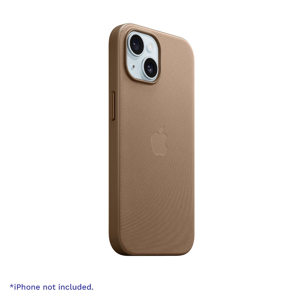Apple iPhone 15 Plus FineWoven Case with MagSafe - Taupe | Mobile