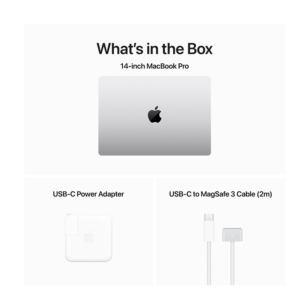 Apple MacBook Pro (14-inch, M3 Pro Chip, 2023) MRX73PP/A Silver