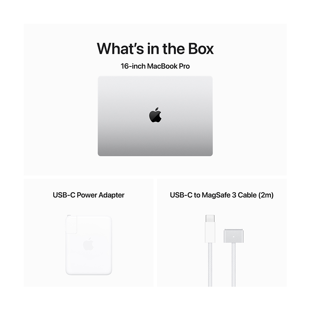 Apple MacBook Pro (16-inch, M3 Max Chip, 2023) MUW73PP/A Silver