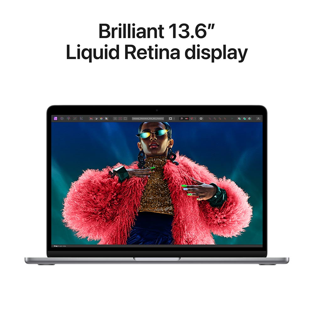 Apple MacBook Air (13-inch, M3 Chip, 2024) MRXP3PP/A Space Gray